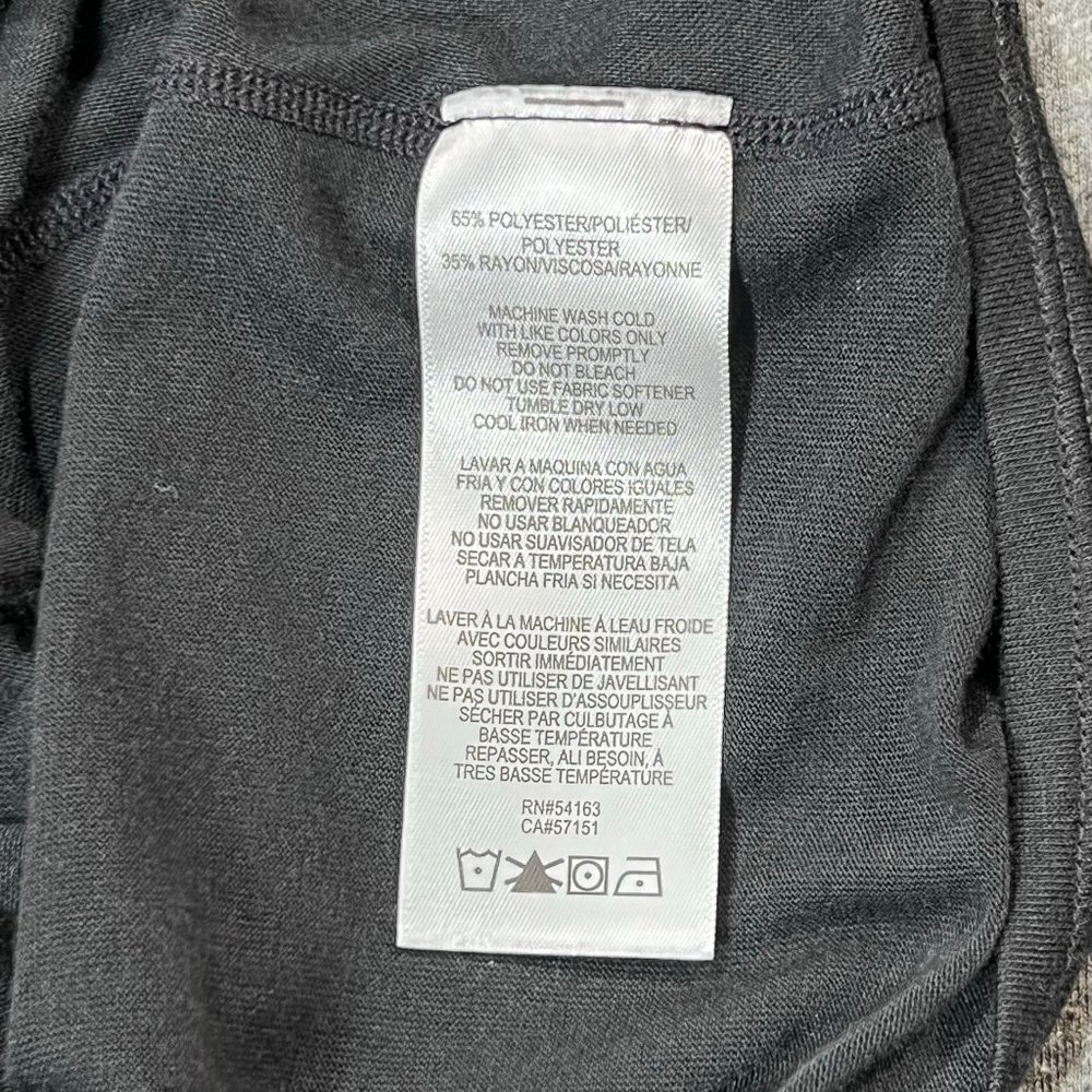 CALVIN Klein Performance Black Knot Long Sleeve Crew Neck Workout Shirt | Sz XL - Picture 7 of 11